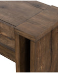 Four Hands Bina Beam Console Table - Rustic Fawn Veneer