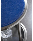 Artistica Home Signature Designs Ultramarine Round End Table 2288-953
