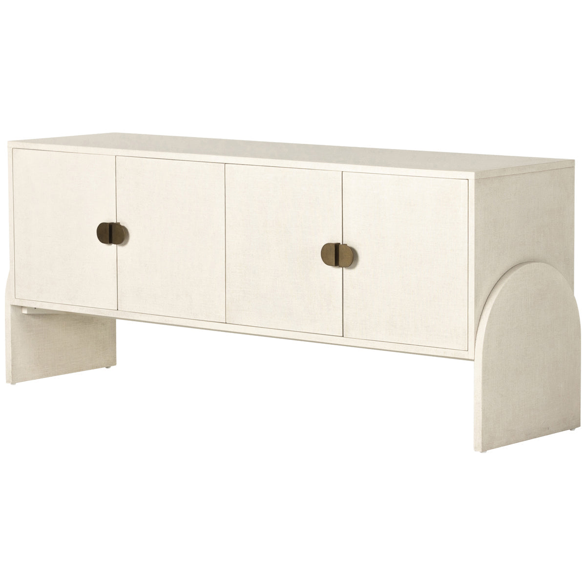 Four Hands Callahan Cressida Sideboard - Ivory Painted Linen