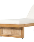 Four Hands Duvall Merit Outdoor Chaise Lounge - Natural Teak
