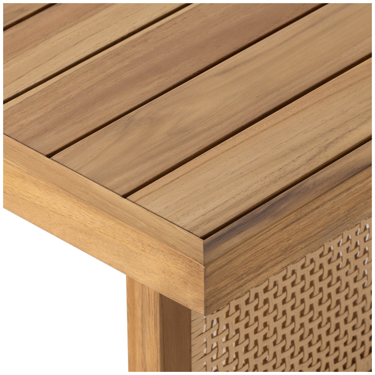 Four Hands Duvall Merit Outdoor Coffee Table - Natural Teak