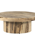 Four Hands Wesson Hudson Pedestal Coffee Table