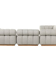 Four Hands Solano Roma Outdoor 5-Piece Sectional - Faye Ash