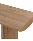 Four Hands Barton Pickford Console Table - Dusted Oak Veneer