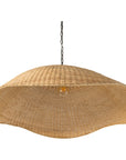 Four Hands Ryker Overscale Woven Rattan Pendant - Natural