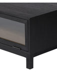 Four Hands Irondale Millie Coffee Table - Drifted Matte Black