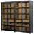 Four Hands Irondale Millie Double Cabinet - Drifted Black
