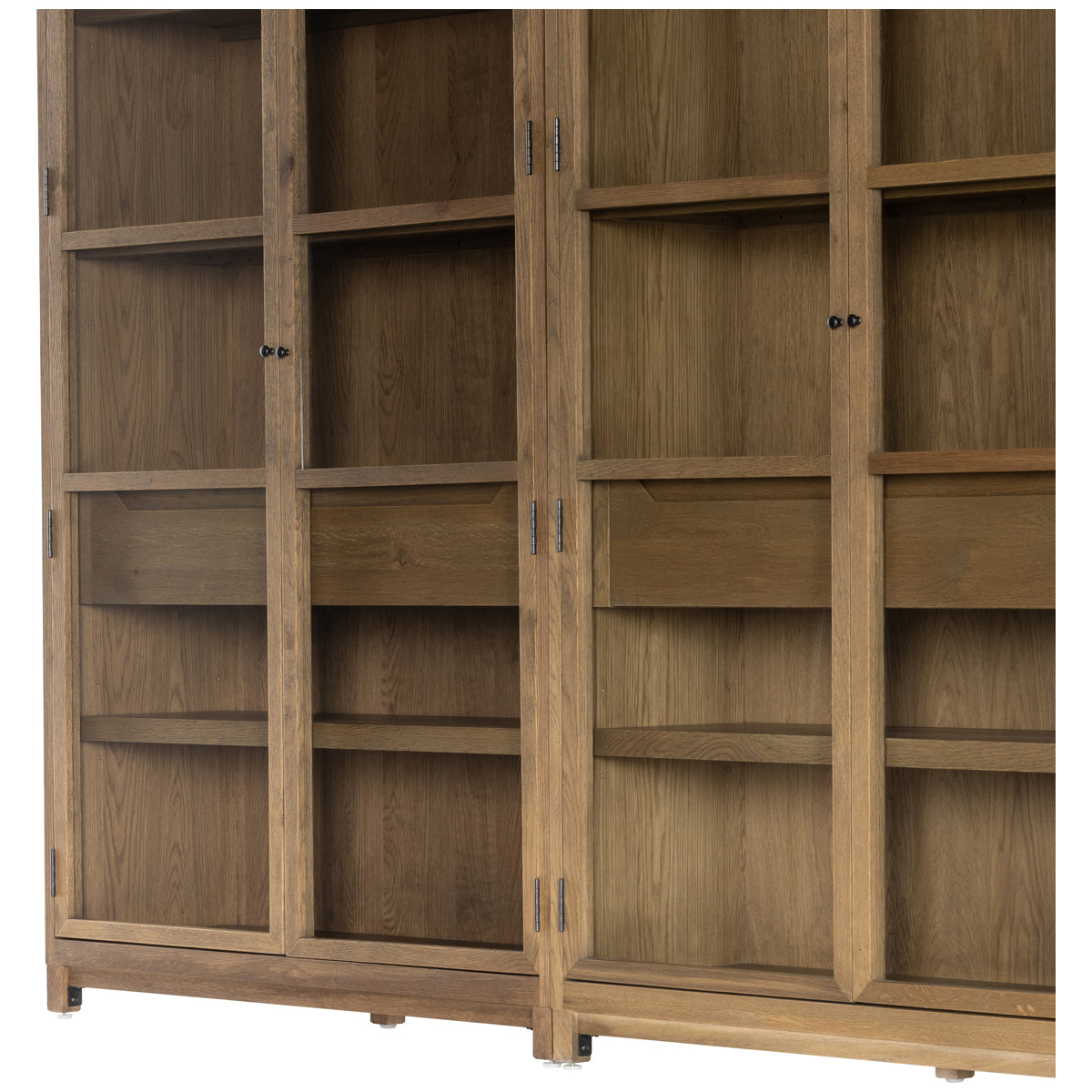 Four Hands Irondale Millie Double Cabinet - Drifted Oak