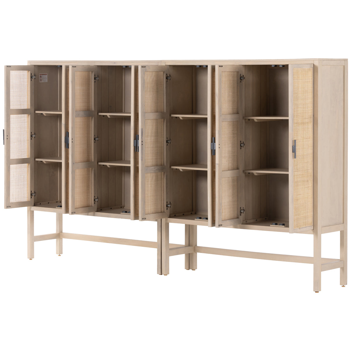 Four Hands Leighton Caprice Double Cabinet