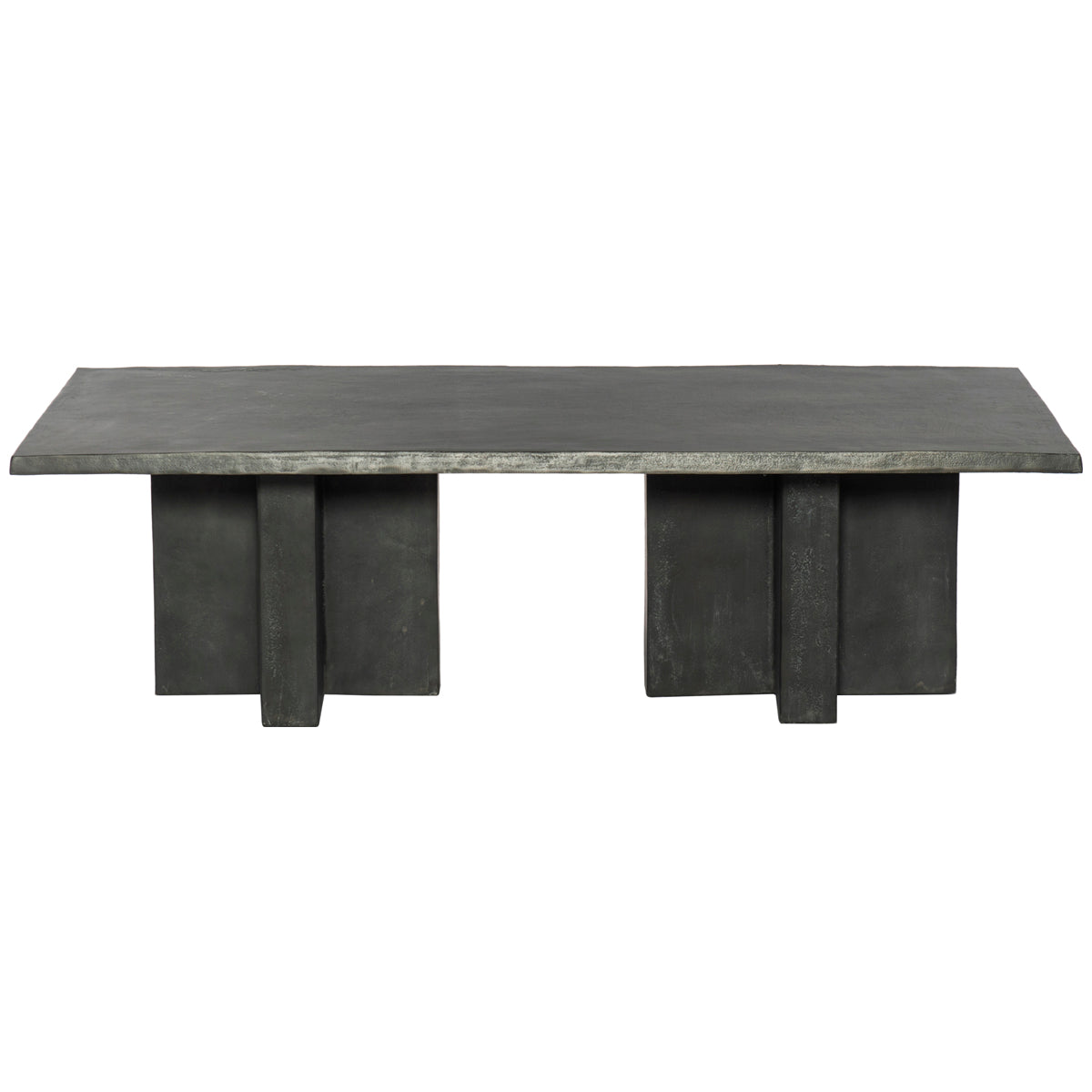 Four Hands Marlow Terrell Outdoor Coffee Table - Aged Grey