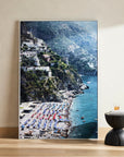 Four Hands Art Studio Beach in Positano by Slim Aarons