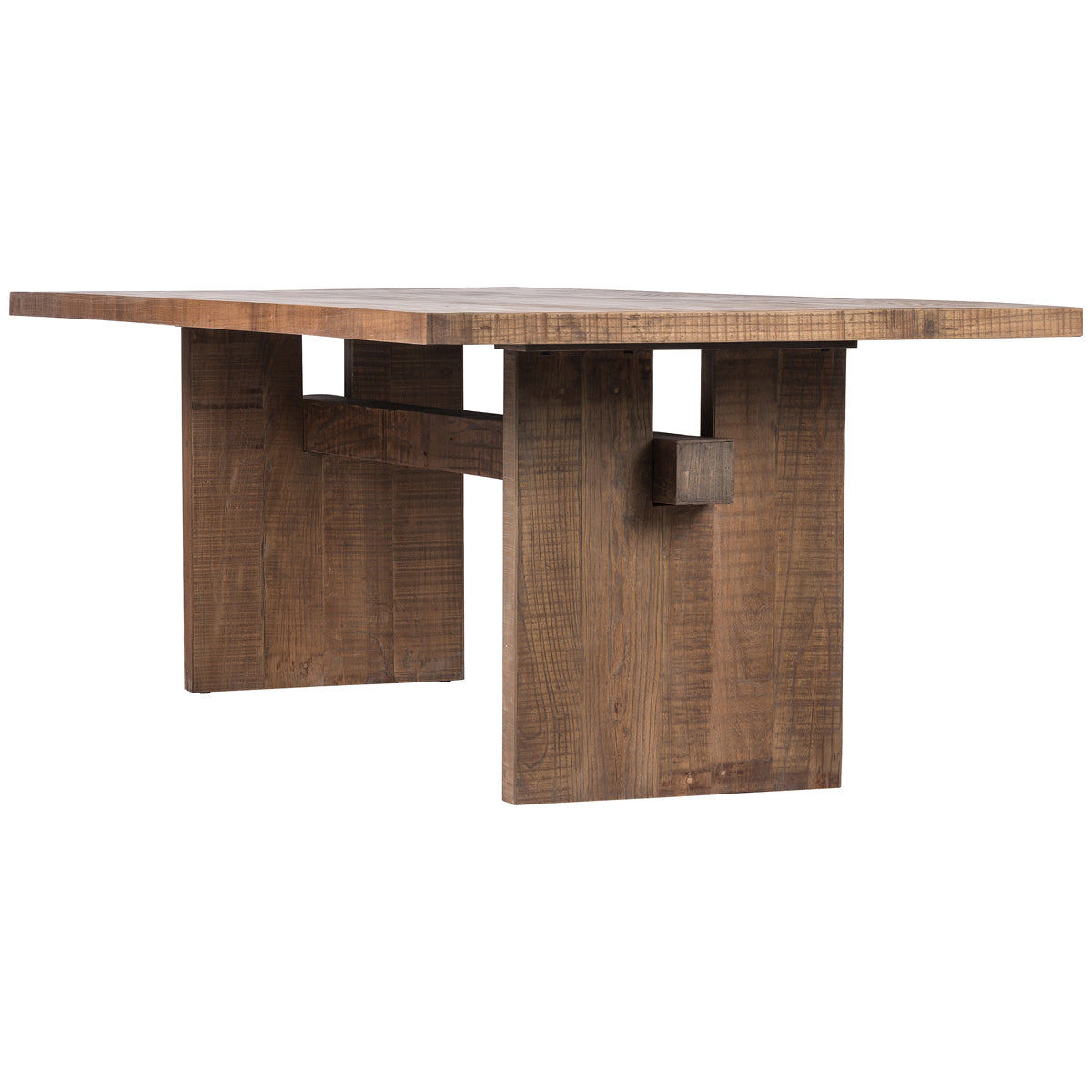 Four Hands Westgate Brandy Dining Table - Rustic Weathered Elm