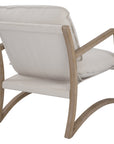 Uttermost Melora Solid Oak Accent Chair