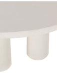 Four Hands Constantine Parra Round Dining Table - Plaster Molded