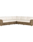 Four Hands Pembrook Messina Outdoor 3-Piece Sectional - Natural