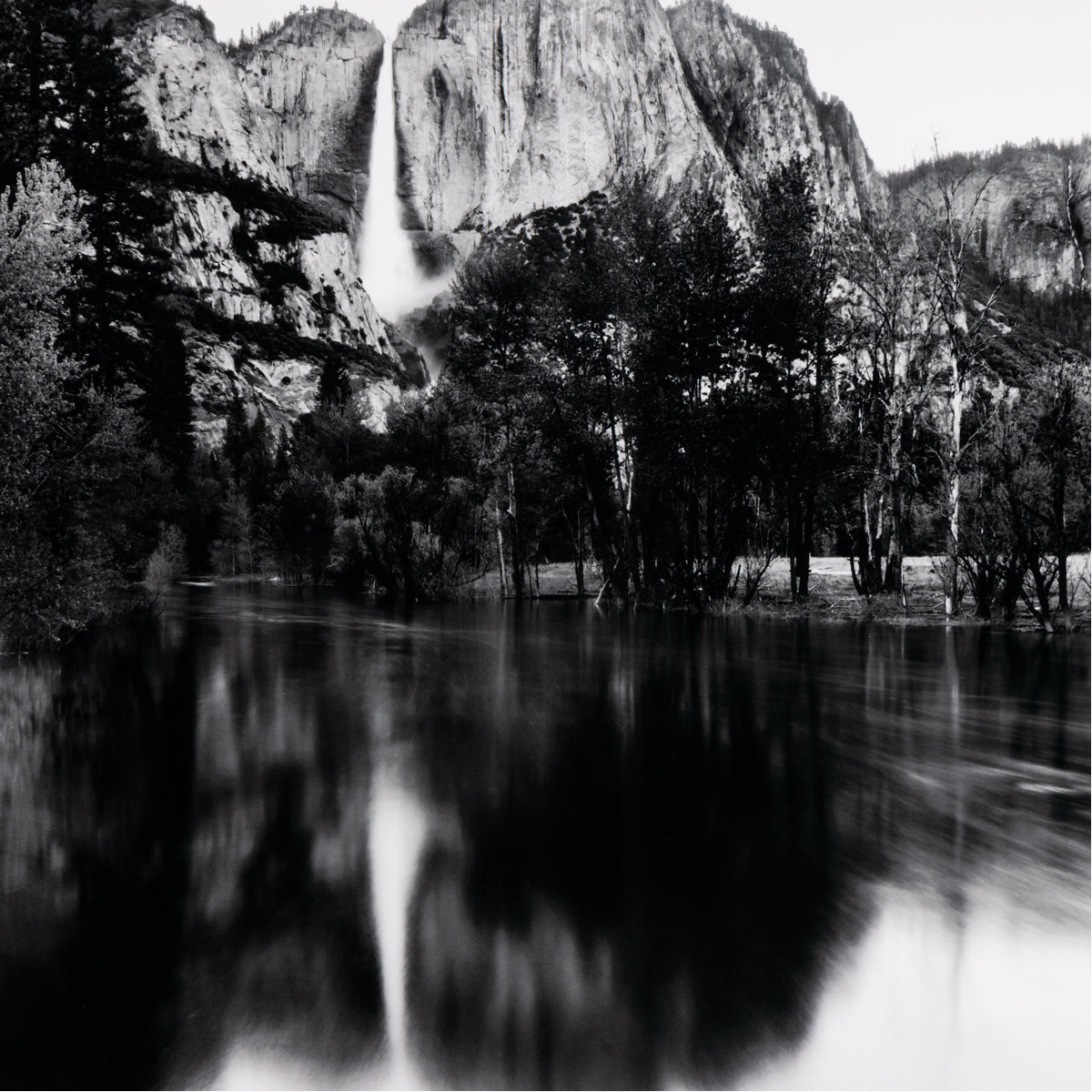 Four Hands Art Studio Merced River and Yosemite Falls by Getty I