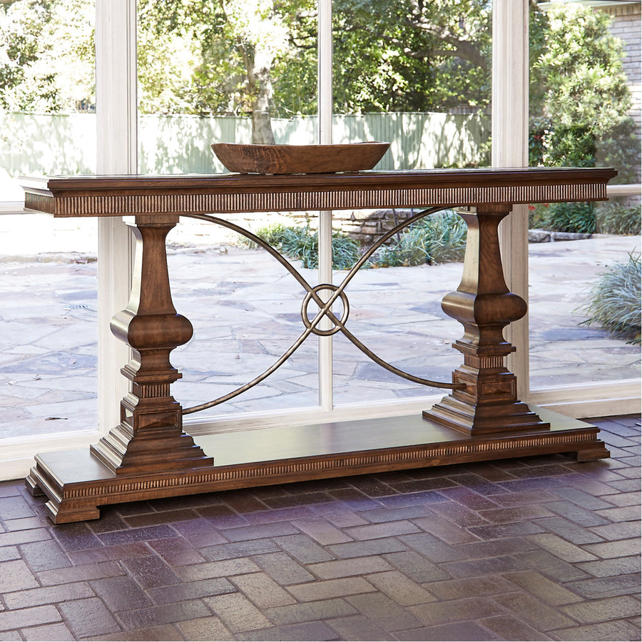 Ambella Home Woodford Console Table - Nutmeg