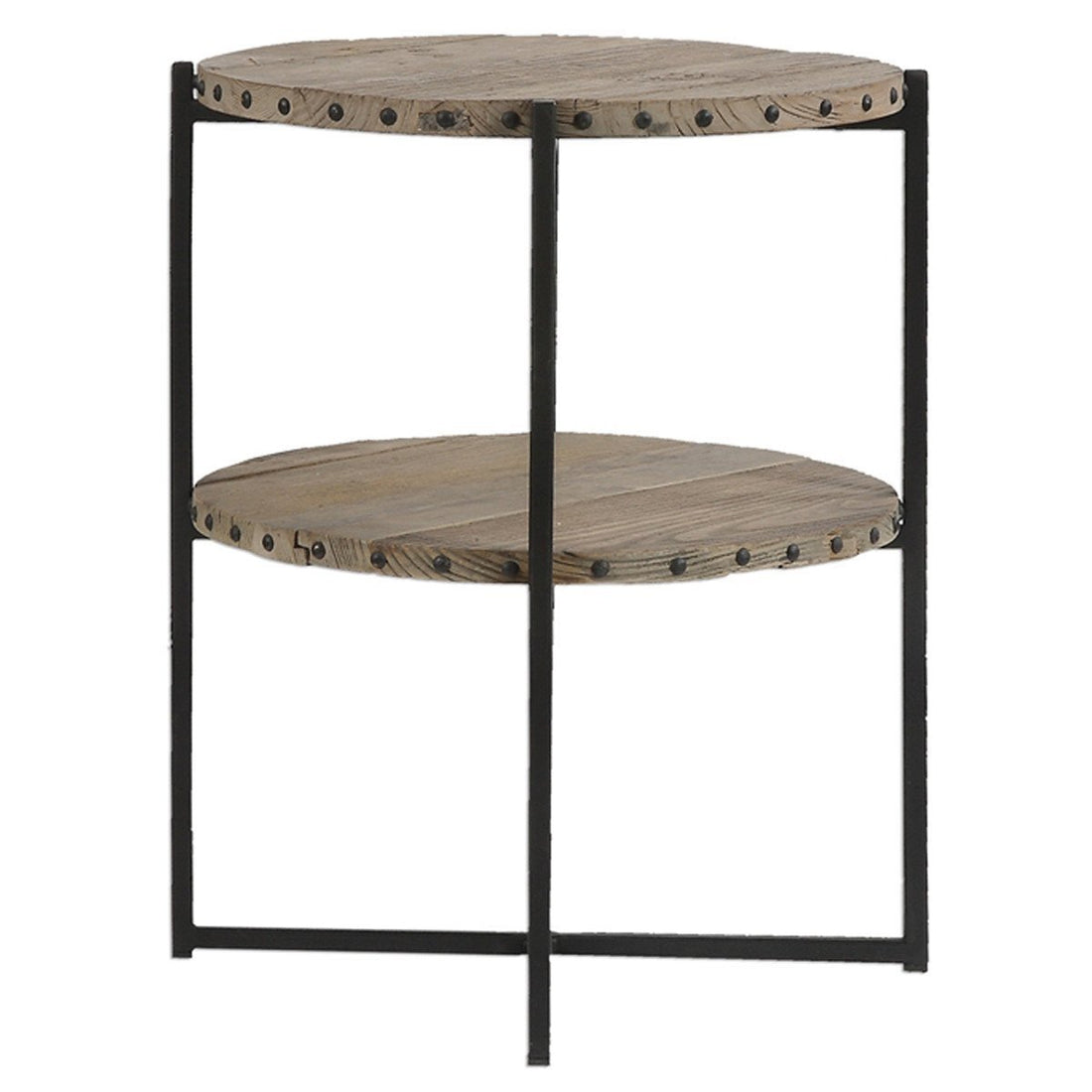 Uttermost Kamau Round Accent Table