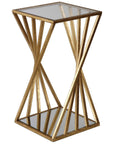 Uttermost Janina Gold Dimensional Accent Table