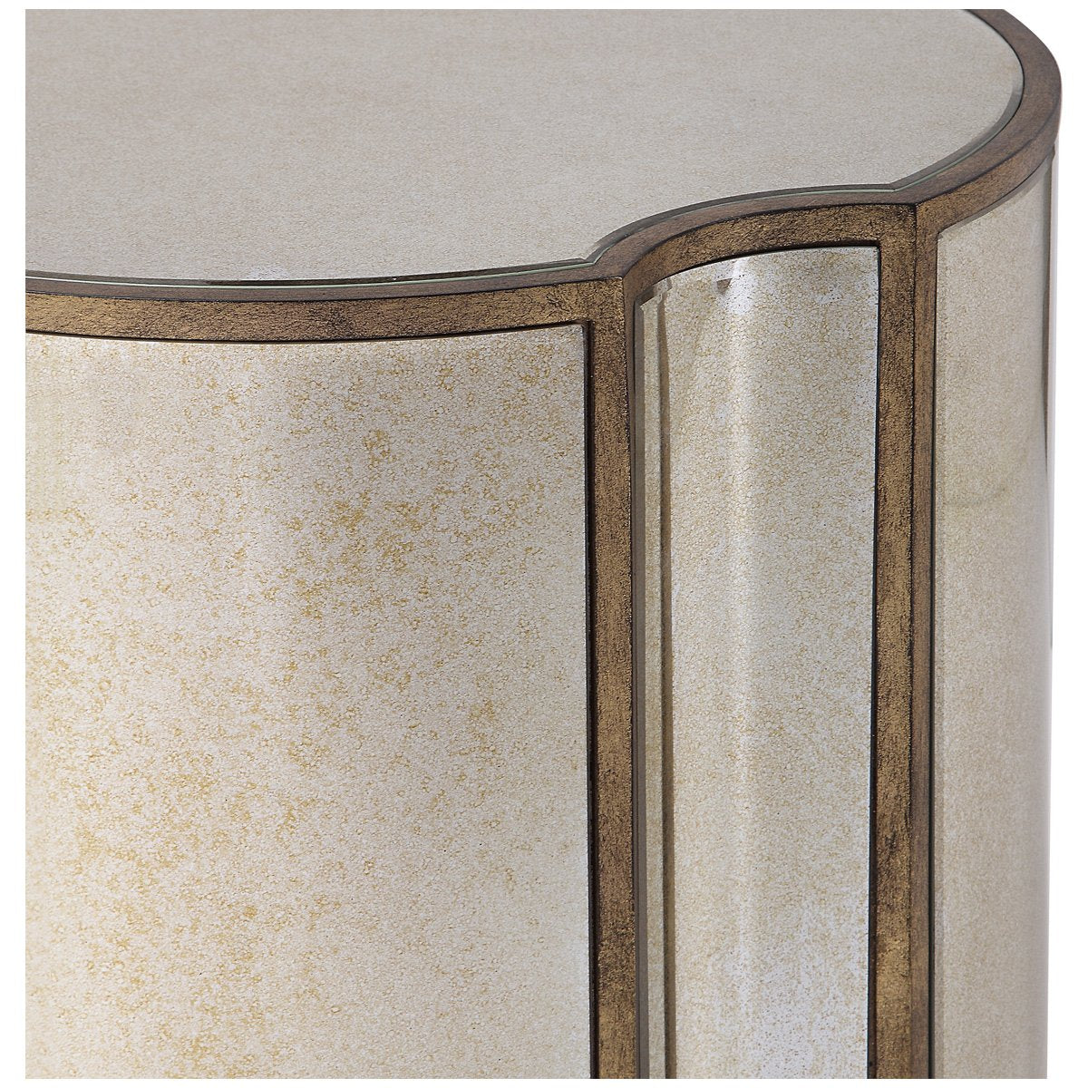 Uttermost Harlow Mirrored Accent Table