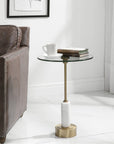 Uttermost Portsmouth Round Accent Table