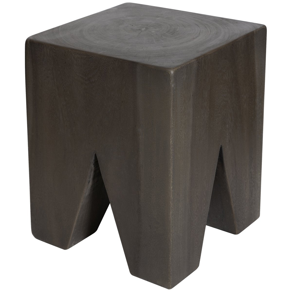 Uttermost Armin Solid Wood Accent Stool