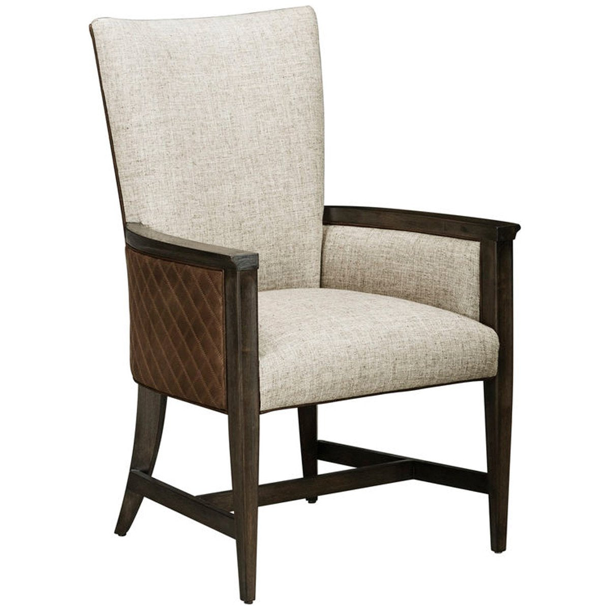 A.R.T. Furniture Woodwright Racine Upholstered Arm Chair, Set of 2