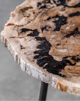 Uttermost Mircea Petrified Wood Accent Table