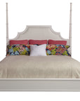 Hickory White Trellis Mazie Upholstered Bed
