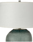 Palecek Mykonos Glass Table Lamp, Tall
