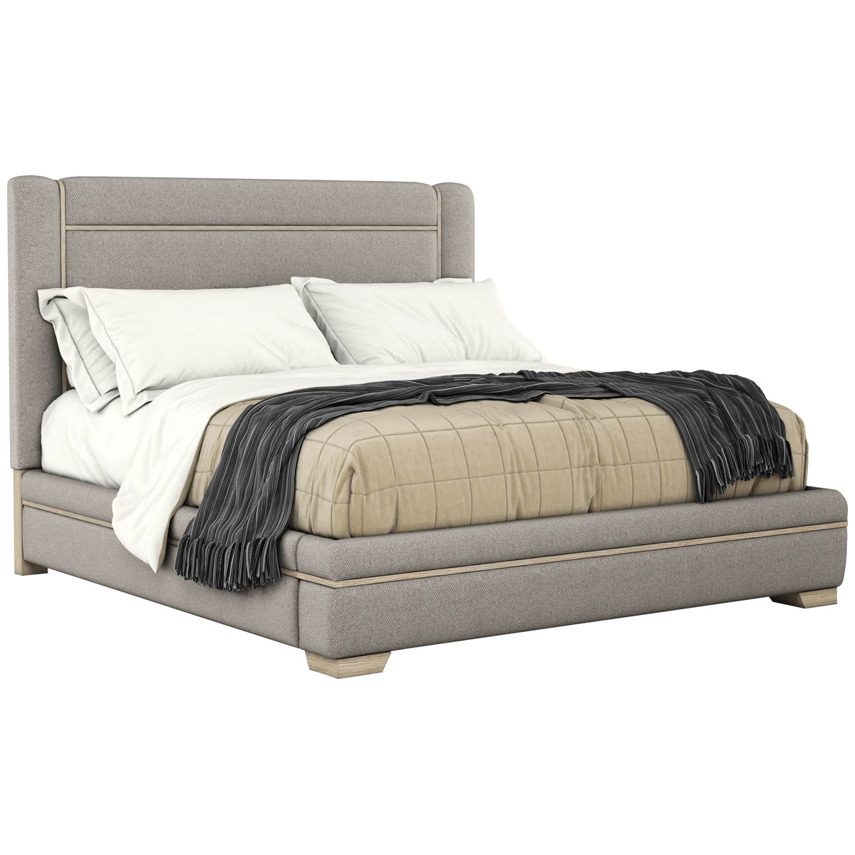 A.R.T. Furniture Upholstered Platform Bed