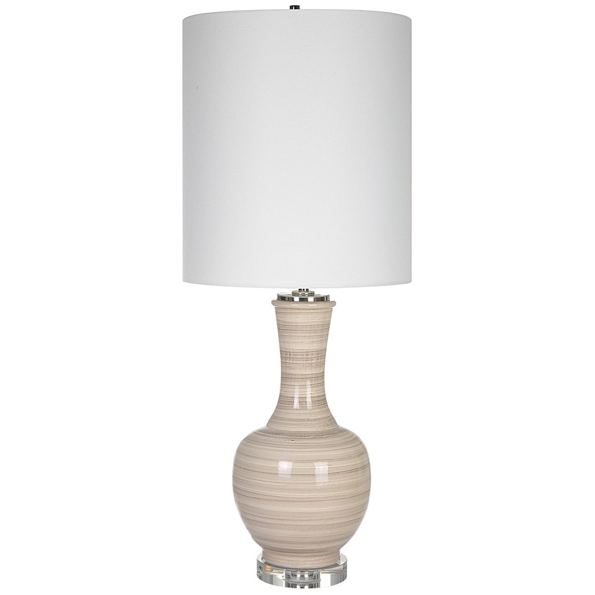 Uttermost Chalice Striped Table Lamp