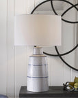 Uttermost Breton Nautical Stripe Table Lamp