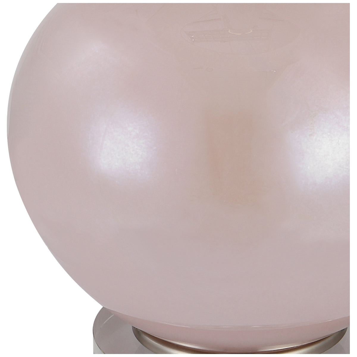 Uttermost Rosa Pink Glass Table Lamp