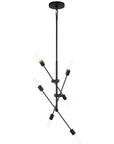 Sea Gull Lighting Axis 6-Light Chandelier without Bulb