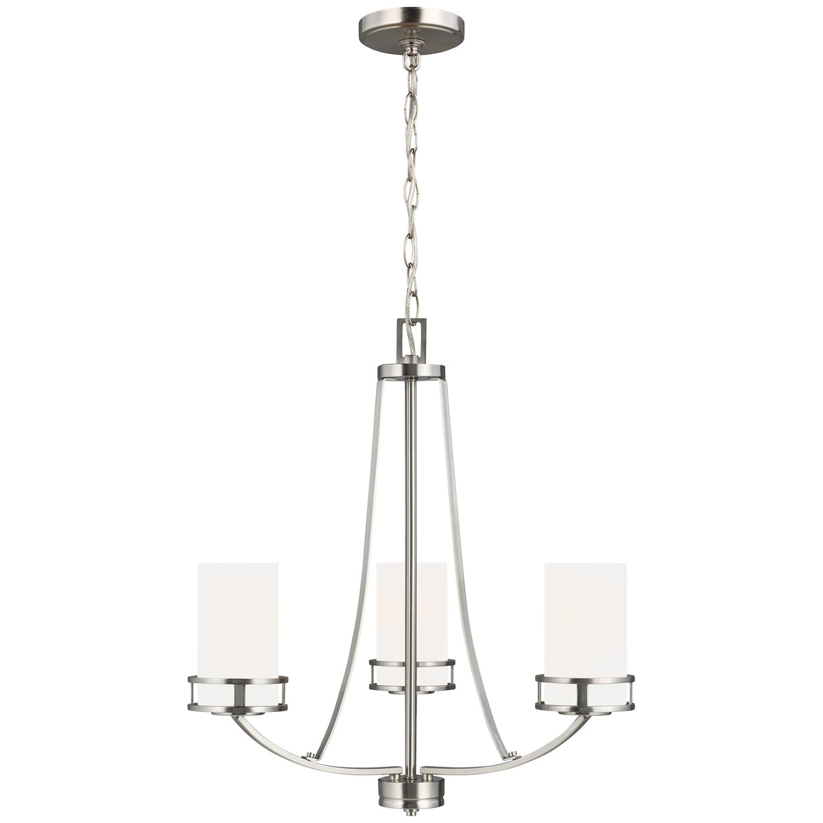 Sea Gull Lighting Robie 3-Light Chandelier without Bulb