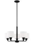Sea Gull Lighting Canfield 5-Light Chandelier without Bulb
