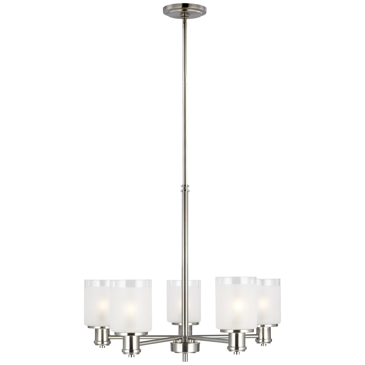 Sea Gull Lighting Norwood 5-Light Chandelier without Bulb
