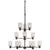 Sea Gull Lighting Norwood 12-Light Chandelier without Bulb