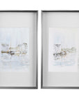 Uttermost New England Port Framed Prints, Set of 2