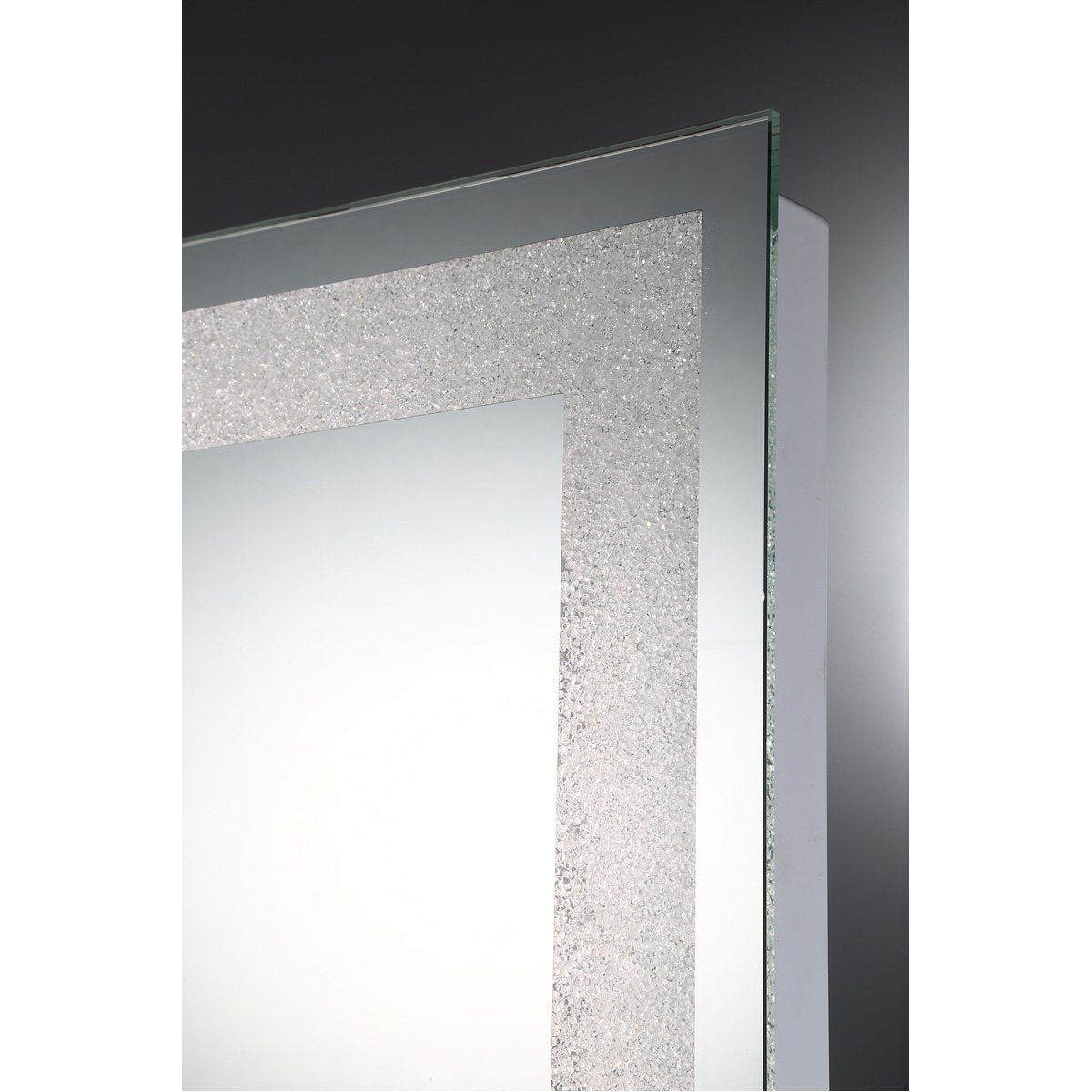 Eurofase Back-lit LED Rectangular Crystal Mirror