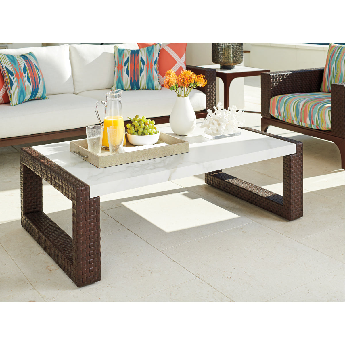 Tommy Bahama Abaco Outdoor Cocktail Table