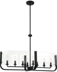 Eurofase Campisi 8-Light Oval Chandelier