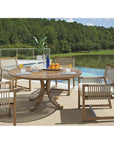 Tommy Bahama St Tropez Round Outdoor Dining Table