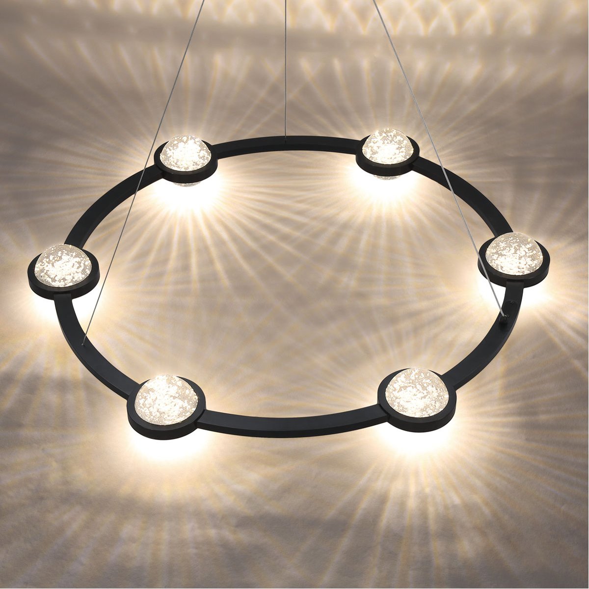 Eurofase Circolo 6-Light LED Chandelier