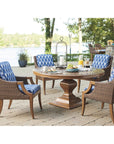 Tommy Bahama Harbor Isle Round Outdoor Dining Table
