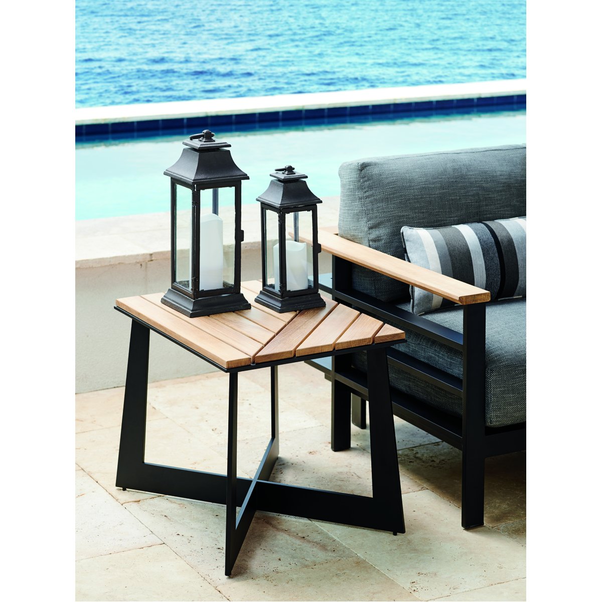 Tommy Bahama South Beach Square End Table