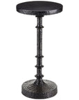 Currey and Company Gallo Bronze Accent Table