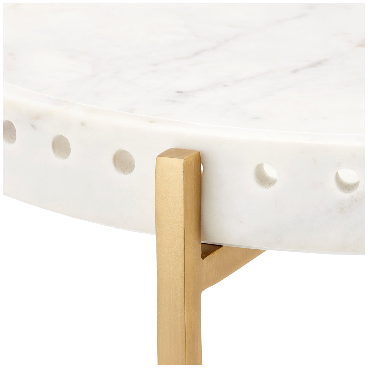 Currey and Company Freya Accent Table