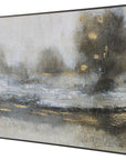 Uttermost Gilt Misty Landscape Framed Print